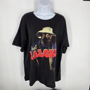 Official Post Malone F-1 Trillion Tour Shirt XXL Cowboy Hat Graphic Posty Co